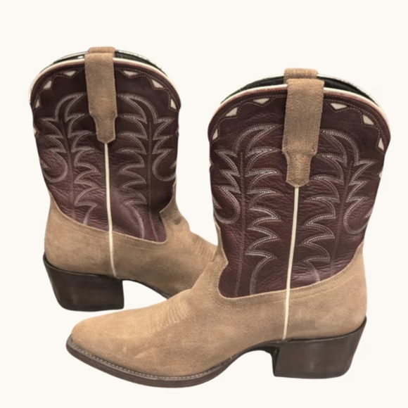 Tecovas Jolene Almond Wine Cowgirl Boots - Picture 5 of 7